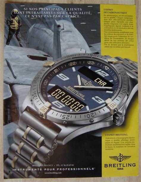 papier montre breitling|montre de luxe breitling.